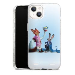 Carry Case Hülle Transparent/glitter ohne Band