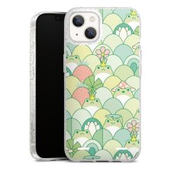 Carry Case Hülle Transparent/glitter ohne Band