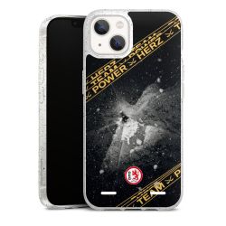 Carry Case Hülle Transparent/glitter ohne Band