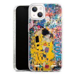 Carry Case Hülle Transparent/glitter ohne Band