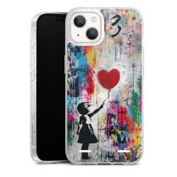 Carry Case Hülle Transparent/glitter ohne Band