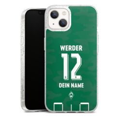 Carry Case Hülle Transparent/glitter ohne Band