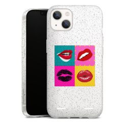 Carry Case Hülle Transparent/glitter ohne Band