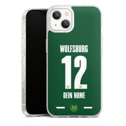 Carry Case Hülle Transparent/glitter ohne Band