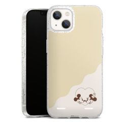 Carry Case Hülle Transparent/glitter ohne Band