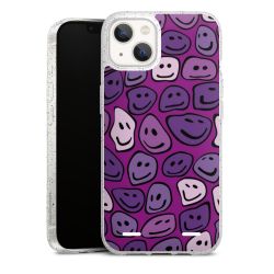 Carry Case Hülle Transparent/glitter ohne Band