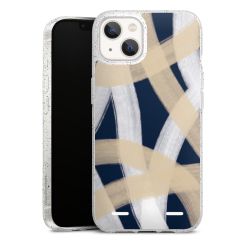 Carry Case Hülle Transparent/glitter ohne Band