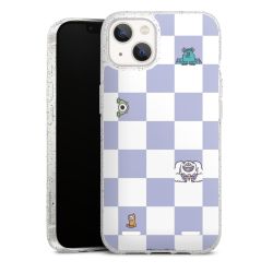 Carry Case Hülle Transparent/glitter ohne Band