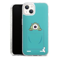 Carry Case Hülle Transparent/glitter ohne Band