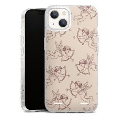 Carry Case Hülle Transparent/glitter ohne Band