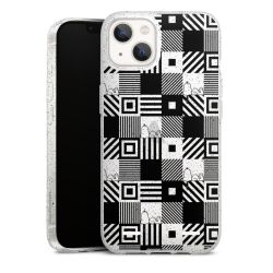 Carry Case Hülle Transparent/glitter ohne Band