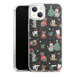 Carry Case Hülle Transparent/glitter ohne Band