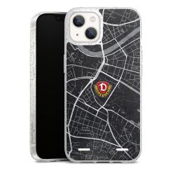 Carry Case Hülle Transparent/glitter ohne Band