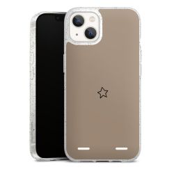 Carry Case Hülle Transparent/glitter ohne Band