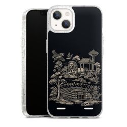 Carry Case Hülle Transparent/glitter ohne Band