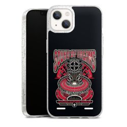 Carry Case Hülle Transparent/glitter ohne Band