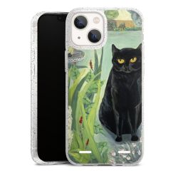 Carry Case Hülle Transparent/glitter ohne Band