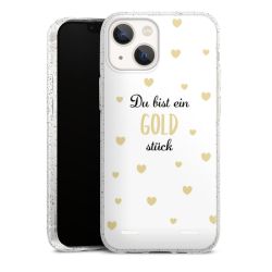 Carry Case Hülle Transparent/glitter ohne Band