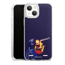 Carry Case Hülle Transparent/glitter ohne Band