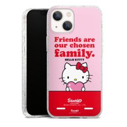 Carry Case Hülle Transparent/glitter ohne Band