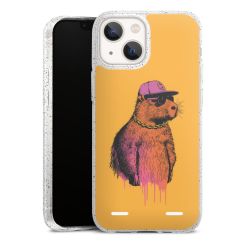 Carry Case Hülle Transparent/glitter ohne Band