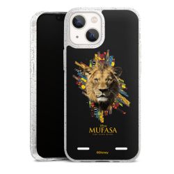 Carry Case Hülle Transparent/glitter ohne Band