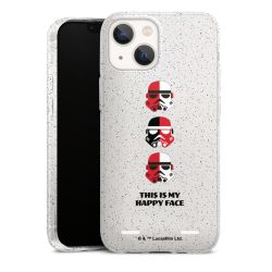 Carry Case Hülle Transparent/glitter ohne Band