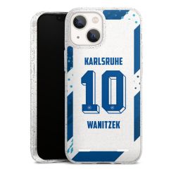 Carry Case Hülle Transparent/glitter ohne Band