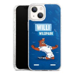 Carry Case Hülle Transparent/glitter ohne Band