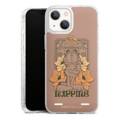 Carry Case Hülle Transparent/glitter ohne Band