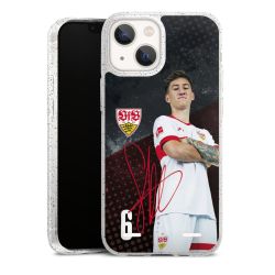 Carry Case Hülle Transparent/glitter ohne Band