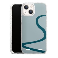 Carry Case Hülle Transparent/glitter ohne Band