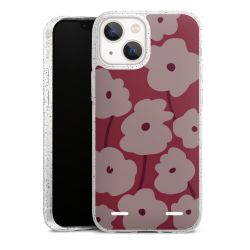 Carry Case Hülle Transparent/glitter ohne Band