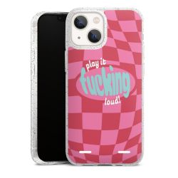 Carry Case Hülle Transparent/glitter ohne Band