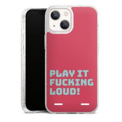 Carry Case Hülle Transparent/glitter ohne Band