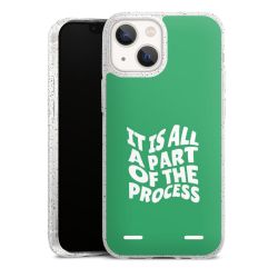 Carry Case Hülle Transparent/glitter ohne Band