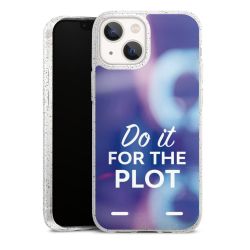 Carry Case Hülle Transparent/glitter ohne Band