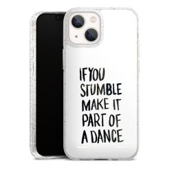 Carry Case Hülle Transparent/glitter ohne Band