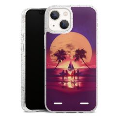 Carry Case Hülle Transparent/glitter ohne Band