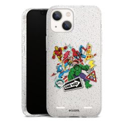 Carry Case Hülle Transparent/glitter ohne Band