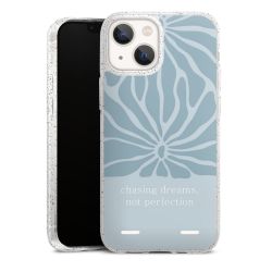 Carry Case Hülle Transparent/glitter ohne Band