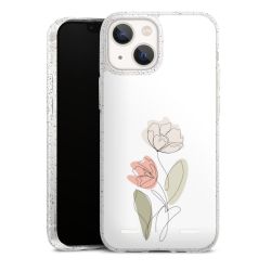 Carry Case Hülle Transparent/glitter ohne Band