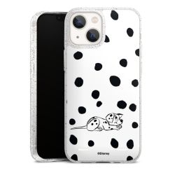 Carry Case Hülle Transparent/glitter ohne Band