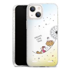 Carry Case Hülle Transparent/glitter ohne Band