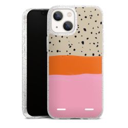 Carry Case Hülle Transparent/glitter ohne Band