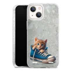 Carry Case Hülle Transparent/glitter ohne Band