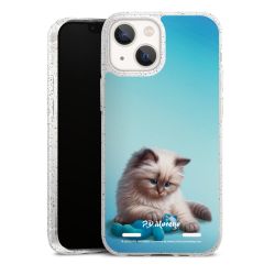 Carry Case Hülle Transparent/glitter ohne Band