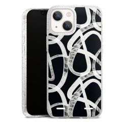 Carry Case Hülle Transparent/glitter ohne Band