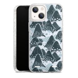 Carry Case Hülle Transparent/glitter ohne Band