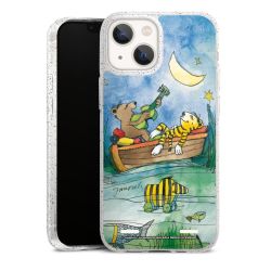 Carry Case Hülle Transparent/glitter ohne Band